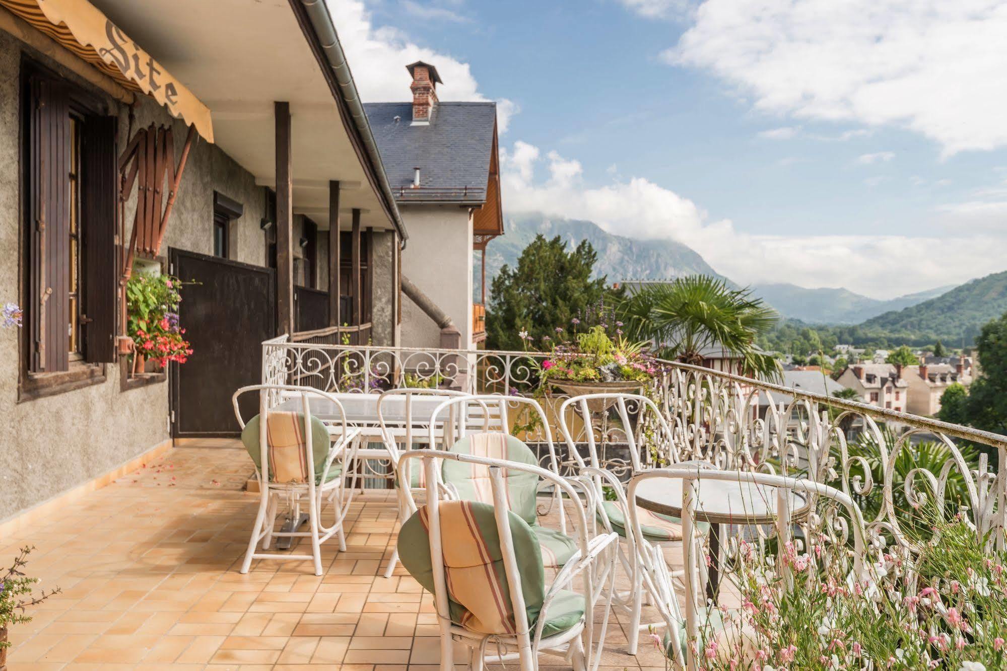 Logis Hôtel Beau Site Argelès-Gazost Exterior foto
